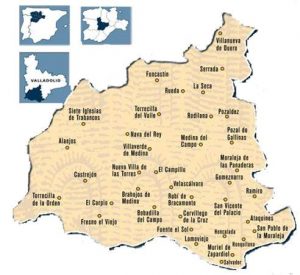 localización mancomunidad de tierras de medina